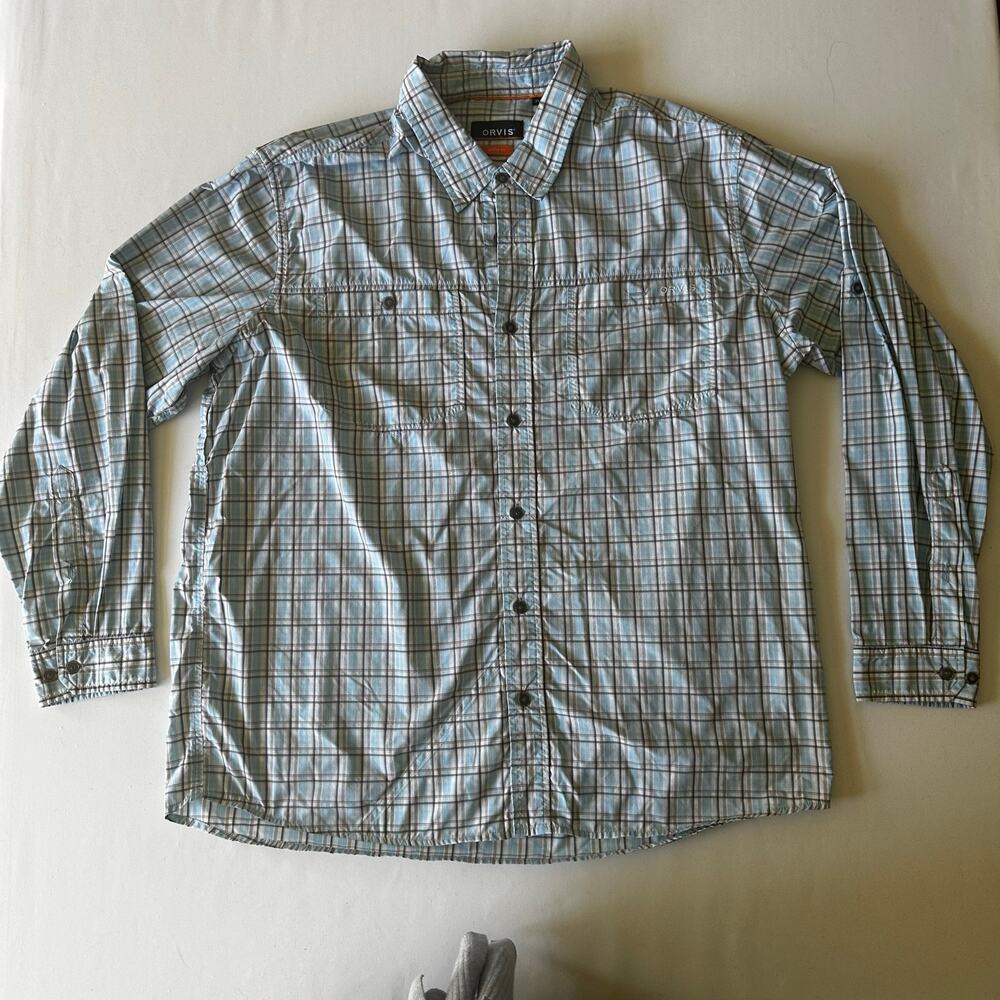 Orvis Lightweight Breathable Active Button-Down Shirt XL